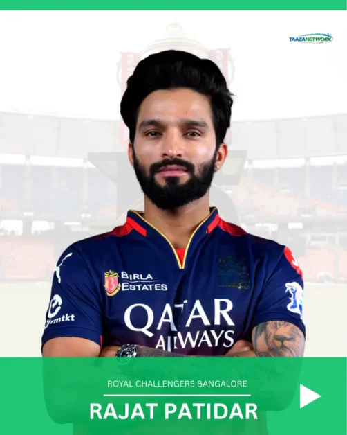 Royal Challengers Bengaluru – Rajat Patidar